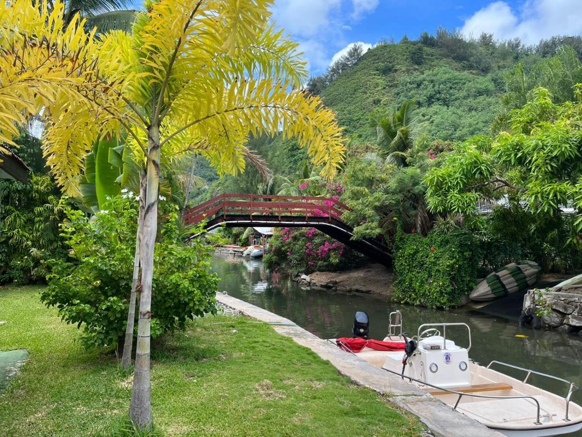 Moorea Pool & Lagoon House Villa Bagian luar foto